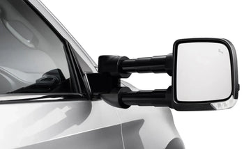 Clearview Compact Towing Mirror for Toyota LandCruiser 80 Series 1990 to 1998 - Brixton 4x4 - Buy Online Now!